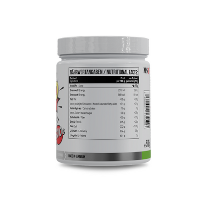 Cardio-Duo: MST L-Carnitine 1000 (90 + MST Amino Pump (flavoured) – MST - Amino Pump (flavoured) 500g (Green Apple)