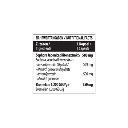 MST - Quercetin Bromelain 60 Kapseln