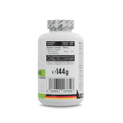 MST - Magnesium L-Threonate Magtein® 1000mg - 120 Kapseln