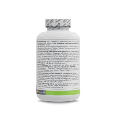 MST - Magnesium L-Threonate Magtein® 1000mg - 120 Kapseln