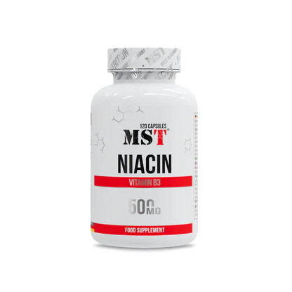 Pflanzliches Set: Sinob VEGGY + ProFuel Glutami + MST Niacin – MST - Niacin 120 Kapseln