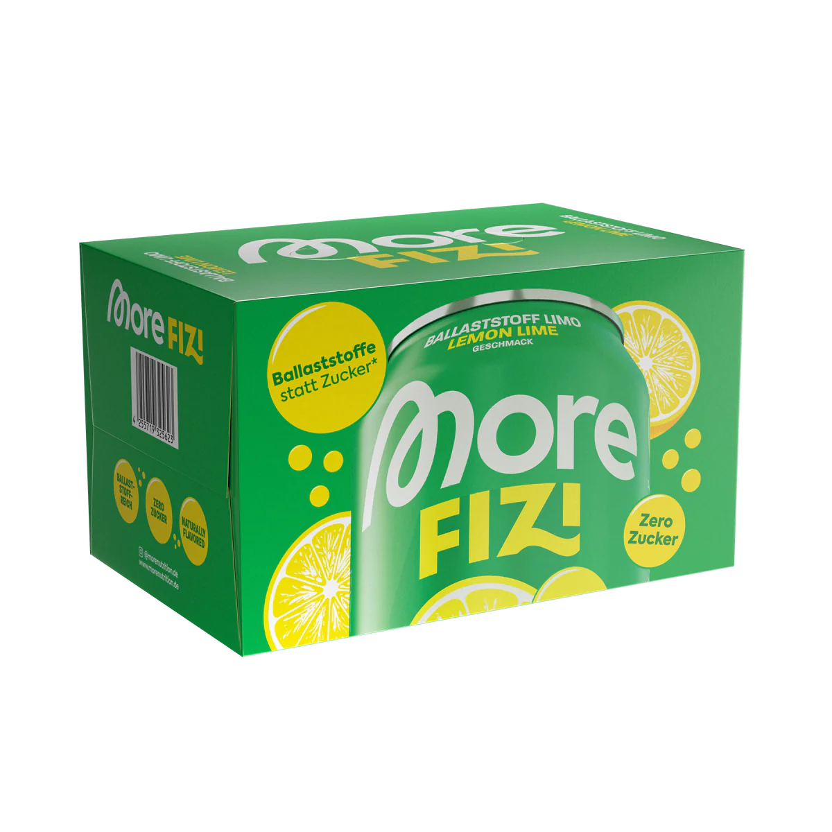 Zitrone Sorten-Großset: More Nutrition + #GYMJUICE + 2 weitere – More Nutrition FIZI (Lemon Lime)