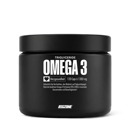 Big Zone Omega 3 Fury Triglyceride 120 Kapseln