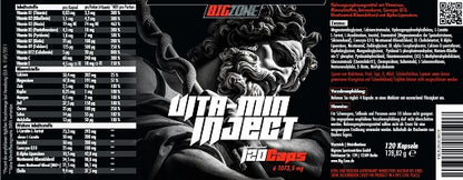 Big Zone Vita-min Inject - 120 Kapseln