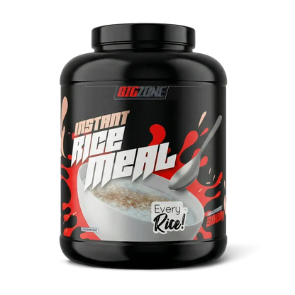 Masseaufbau-Set: Big Zone Rice Meal 3000g Dose + NNT Creatin 1000 mg – Big Zone Rice Meal 3000g Dose (fein)