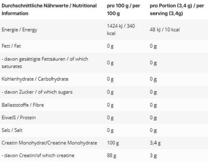 INLEAD Creatine Monohydrate 500g
