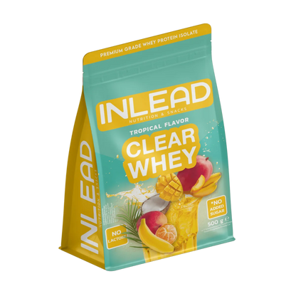 Regenerations-Duo: NNT Glutamin + INLEAD Clear Whey Isolate – INLEAD Clear Whey Isolate 500g (500g Green Apple)