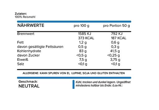 NNT Reispudding 1500g