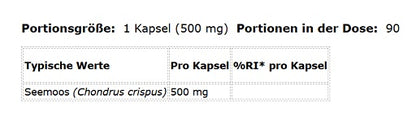 KIKI Health Sea Moss Organic 90 Kapseln