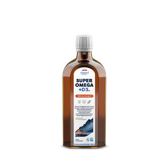Osavi Super Omega + D3, 2900 Omega 3 (Lemon) - 250ml