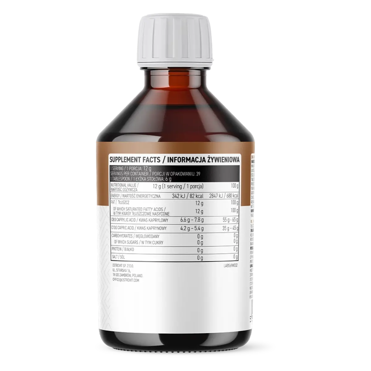 Ostrovit MCT Oil 500ml