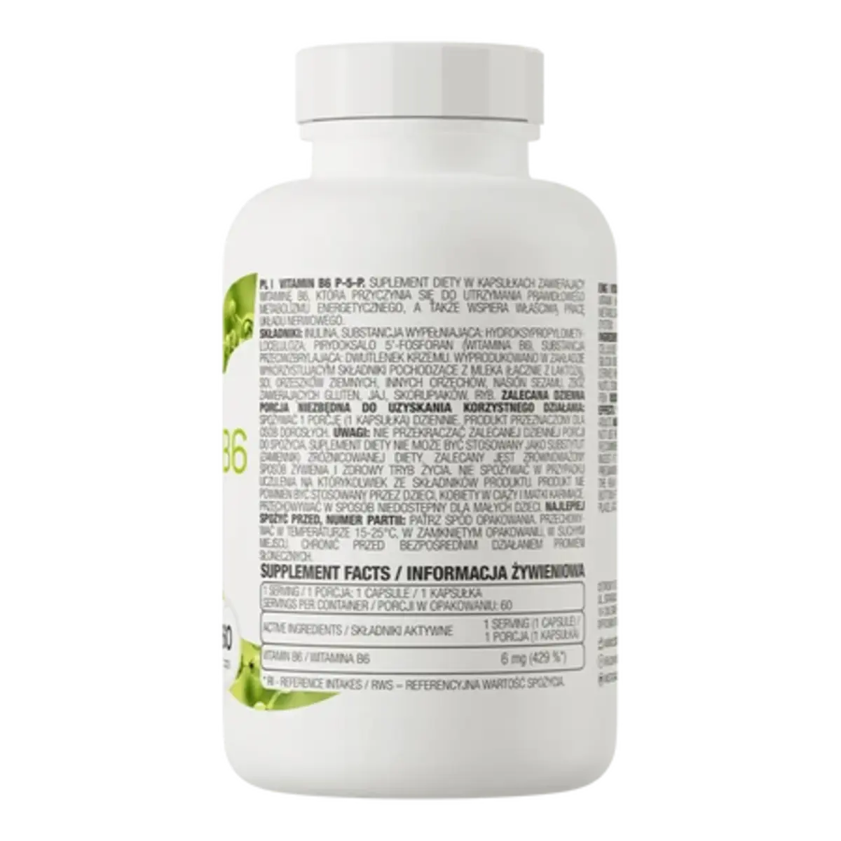 Ostrovit Vitamin B6 P-5-P 60 Kapseln
