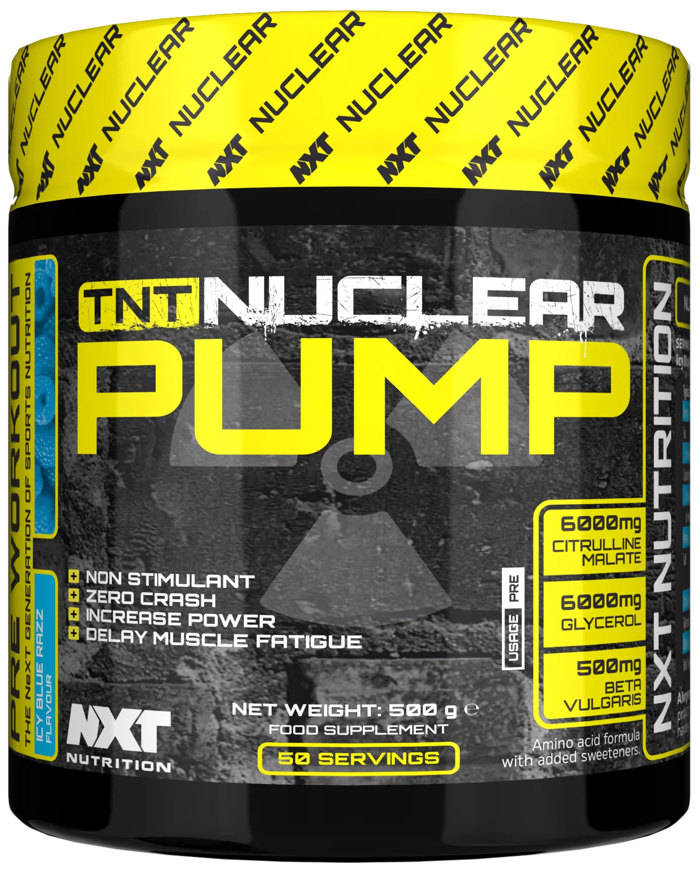 NXT Nutrition TNT Nuclear Pump 500g