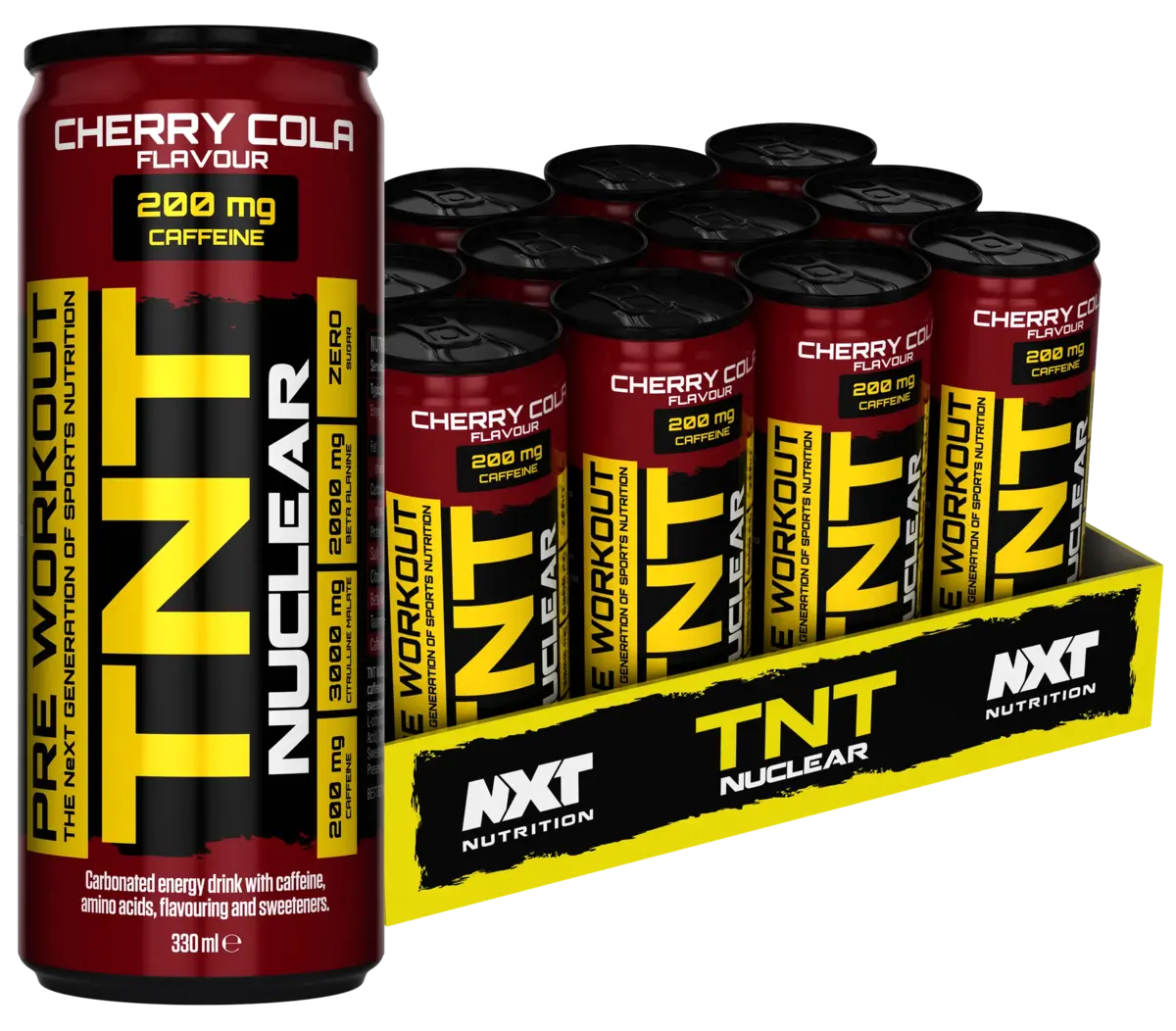 NXT Nutrition TNT NUCLEAR 12x330ml