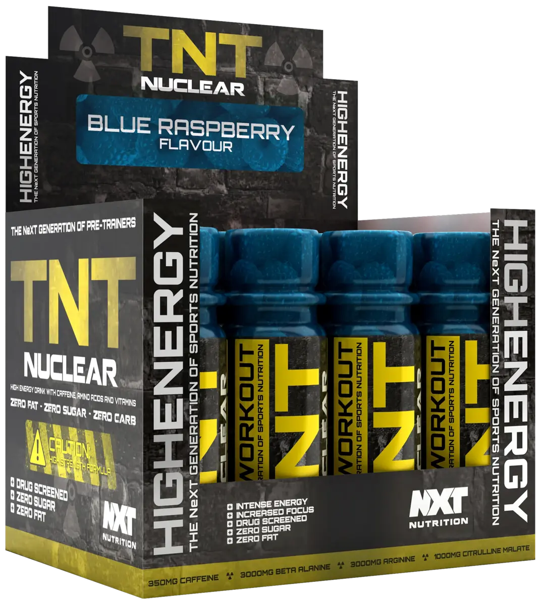 NXT Nutrition TNT Nuclear Shots 12x60ml