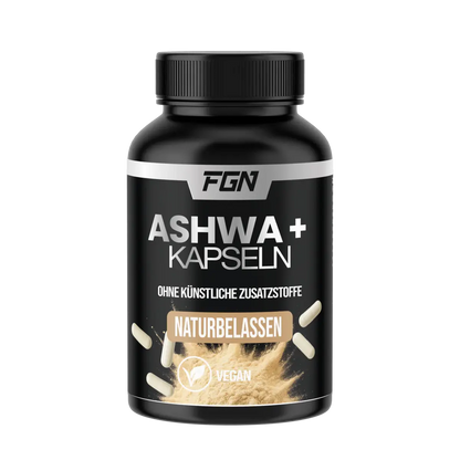 Schlaf & Erholung: BioTech Micella + ProFuel Magnesi + FGN Ashwagandha – FGN Ashwagandha 60 Kapseln