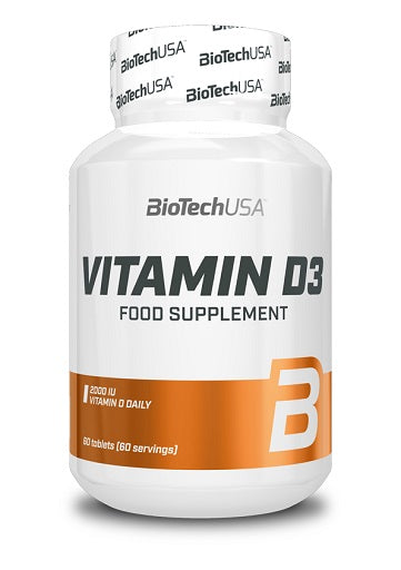 Basis-Set: BioTech 100% Pure Whey + BioTech Vitamin D3 – BioTech Vitamin D3 60 Tabletten