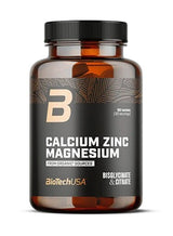BioTech USA Calcium Zinc Magnesium, 90 Tabletten