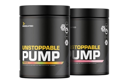 Kraft-Stack: BioTech Creatine + Dedicated + BioTech BCAA+B6 – Dedicated Unstoppable Pump - 405g (Fruit Punch)