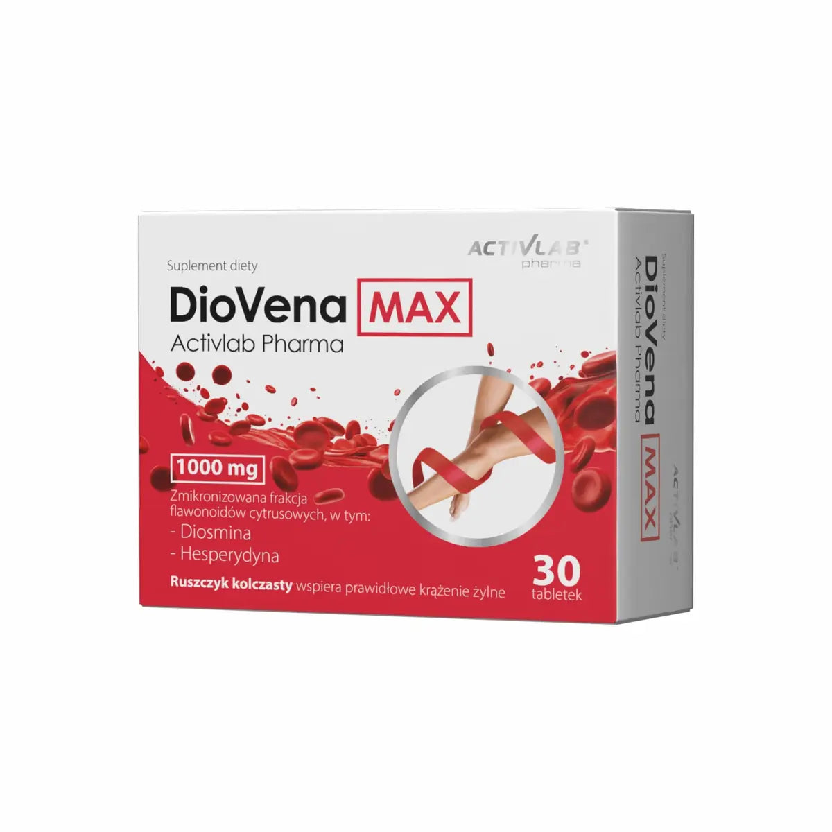 Activlab Pharma DioVena MAX 1000mg – 30 Tabletten