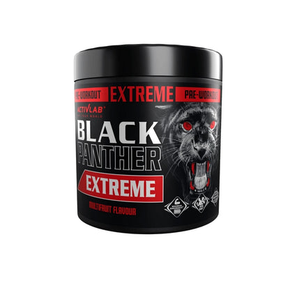 Cardio-Duo: MST L-Carnitine Acetyle + Activlab Black Panther EXTREME – Activlab Black Panther EXTREME Pre-Workout 300g (Black Currant)