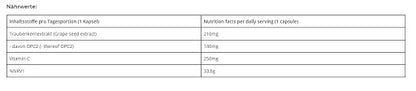 Body Attack OPC Traubenkern- Extrakt 60 Caps