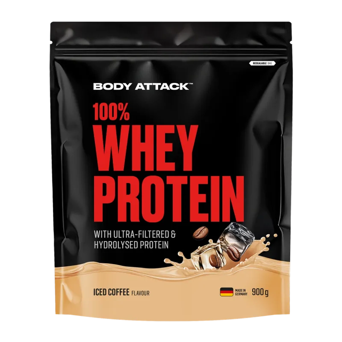Body Attack 100% Whey Protein 900g
