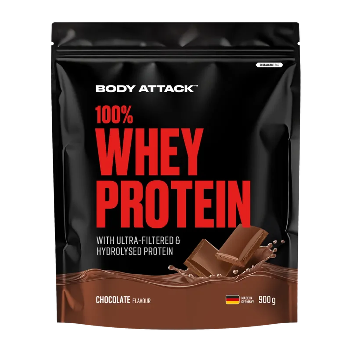Body Attack 100% Whey Protein 900g
