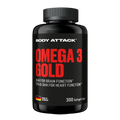 Body Attack Omega 3 Gold 300 Softgel Kapseln