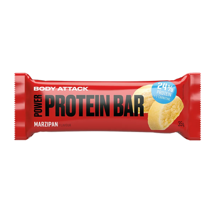 Home-Gym-Starter: ESN Designer + FA Nutrition + 5× Body Attack – Body Attack Power Protein Bar (24x35g) (Coconut)
