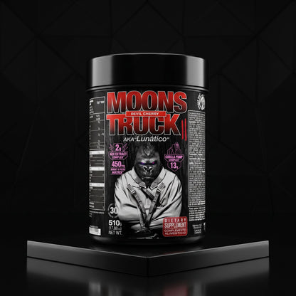 Zoomad Moonstruck 2.0 Booster 510g in einer Studio-Szene, Produktverpackung gut sichtbar.