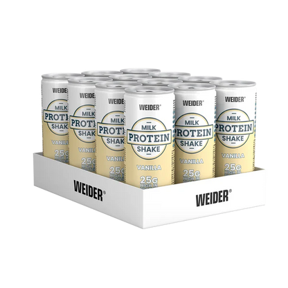 Kaffee Sorten-Großset: More Nutrition + ESN Flexpresso + 2 weitere – Weider Protein Milk Shake 12x250ml (Iced Coffee Latte)