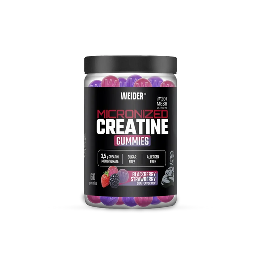 Weider Micronized Creatine Gummies Dual Flavor Mix