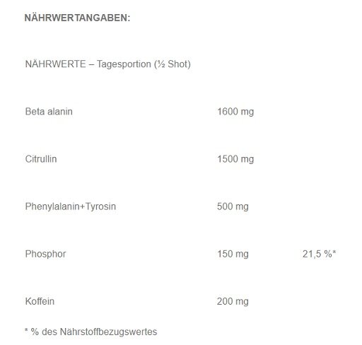 Booster-Trainingsvorrat: Activlab Black – 60 Tage, 78 Portionen – Activlab Black Panther Extreme Shot 12x80ml (Cherry Apple)