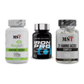 Ausdauer-Set: MST Magnesium + Scitec Iron Pro + MST 21 Amino – alle enthaltenen Artikel