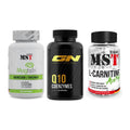 Ausdauer-Set: MST Magnesium + GN Q10 Health + MST L-Carnitine – alle enthaltenen Artikel