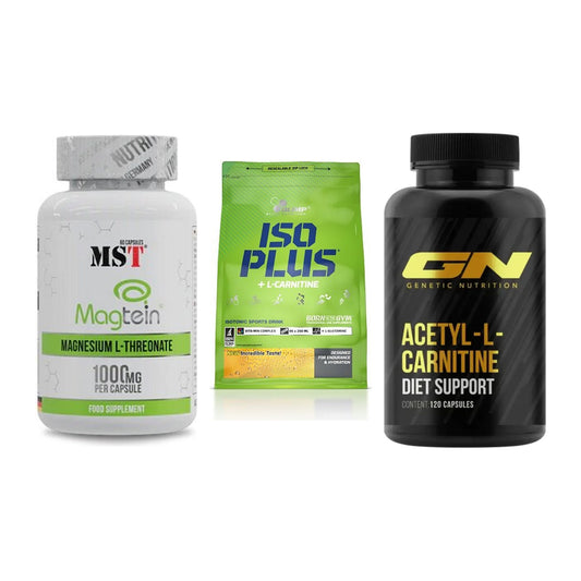 Ausdauer-Set: MST Magnesium + Olimp Iso Plus + GN Acetyl – alle enthaltenen Artikel