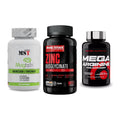Ausdauer-Set: MST Magnesium + Body Attack Zink + Scitec Mega – alle enthaltenen Artikel