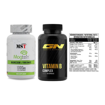 Ausdauer-Set: MST Magnesium + GN Vitamin + MST BCAA Zero – alle enthaltenen Artikel