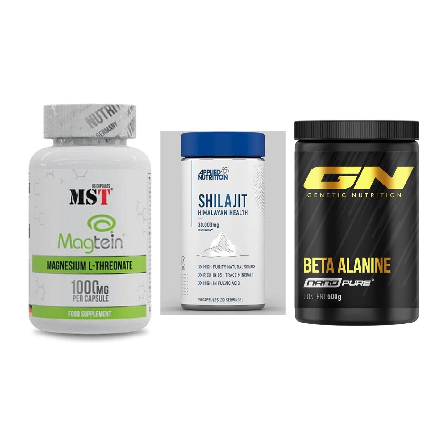 Ausdauer-Set: MST Magnesium + Applied Nutritio + GN Nano Beta – alle enthaltenen Artikel
