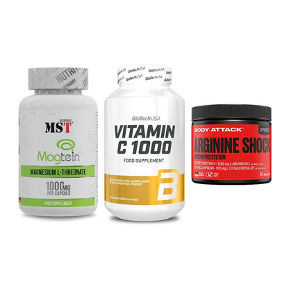 Ausdauer-Set: MST Magnesium + BioTech Vitamin + Body Attack – alle enthaltenen Artikel