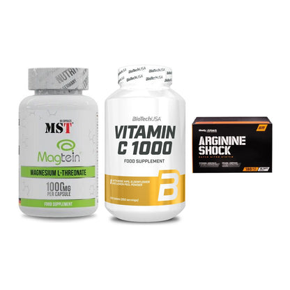 Ausdauer-Set: MST Magnesium + BioTech Vitamin + Body Attack – alle enthaltenen Artikel