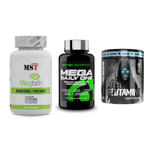 Ausdauer-Set: MST Magnesium + Scitec Mega + Skull Labs – alle enthaltenen Artikel