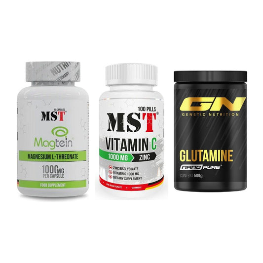 Ausdauer-Set: MST Magnesium + MST Vitamin C + GN Nano Pure – alle enthaltenen Artikel