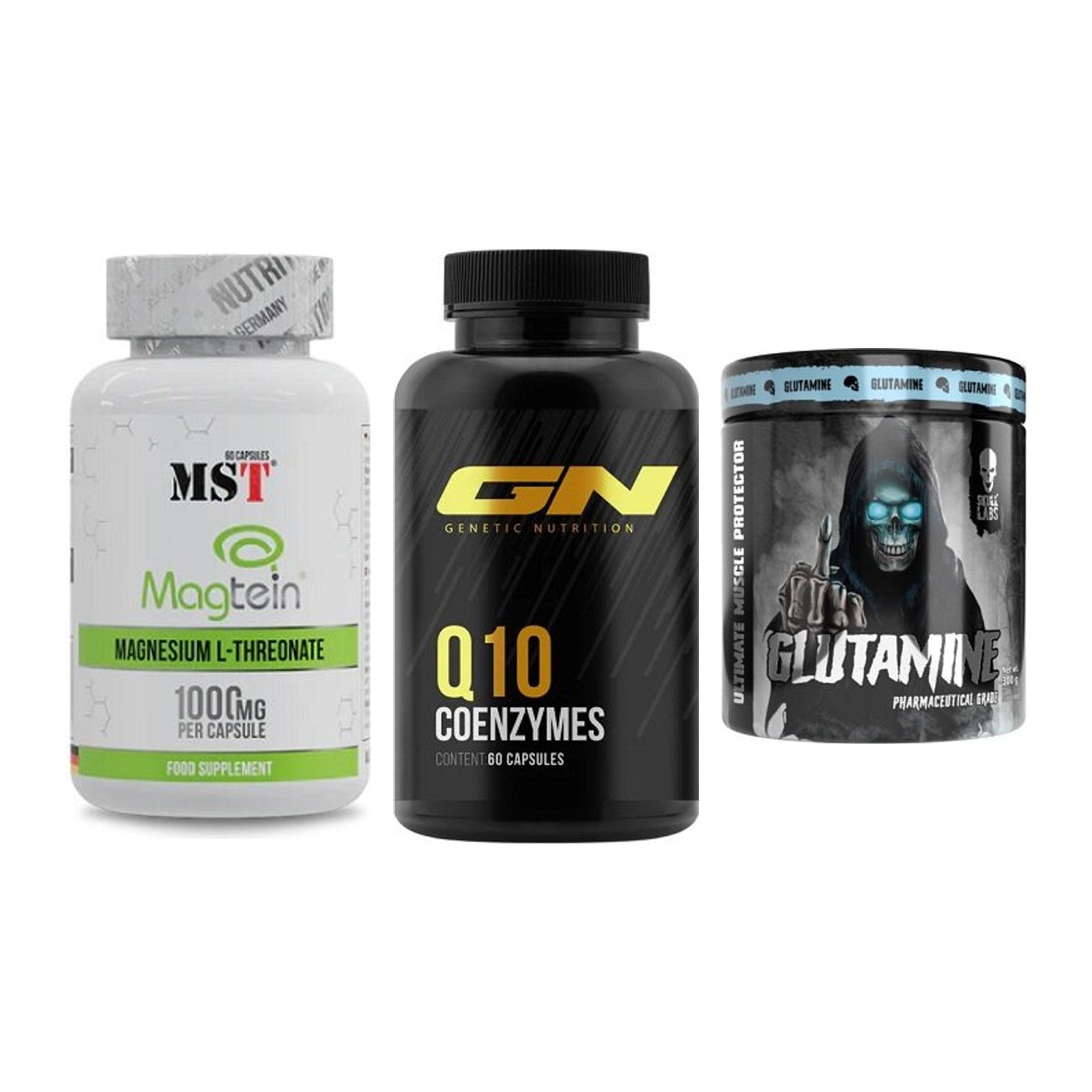 Ausdauer-Set: MST Magnesium + GN Q10 Health + Skull Labs – alle enthaltenen Artikel