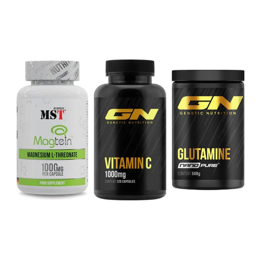 Ausdauer-Set: MST Magnesium + GN Vitamin C + GN Nano Pure – alle enthaltenen Artikel