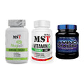 Ausdauer-Set: MST Magnesium + MST Vitamin C + Scitec Amino – alle enthaltenen Artikel