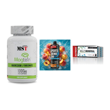 Ausdauer-Set: MST Magnesium + Body Attack + Nutrend Multimin – alle enthaltenen Artikel