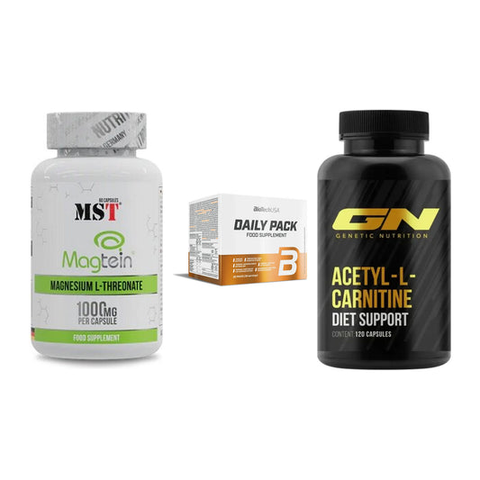 Ausdauer-Set: MST Magnesium + BioTech Daily + GN Acetyl – alle enthaltenen Artikel
