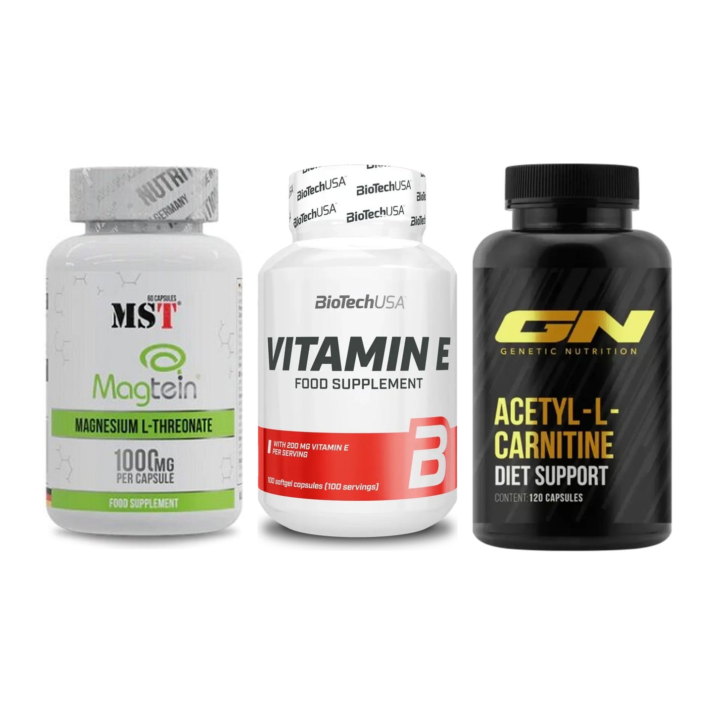 Ausdauer-Set: MST Magnesium + BioTech Vitamin + GN Acetyl – alle enthaltenen Artikel